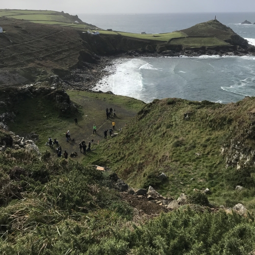 Cornwall coast