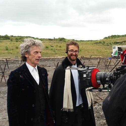 Film graduate Kieran Hayhow on the Dr Who set