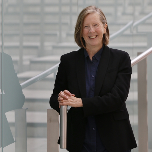 Photo of Falmouth Senior Lecturer and journalist Kate de Pury